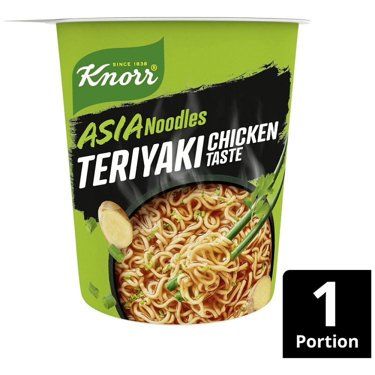 Knorr Snack Pot Noodles Κοτόπουλο Teriyaki 65gr