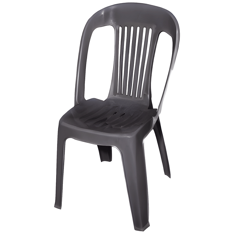 Καρέκλα Πλαστική Χωρίς Μπράτσα Χρωματιστή