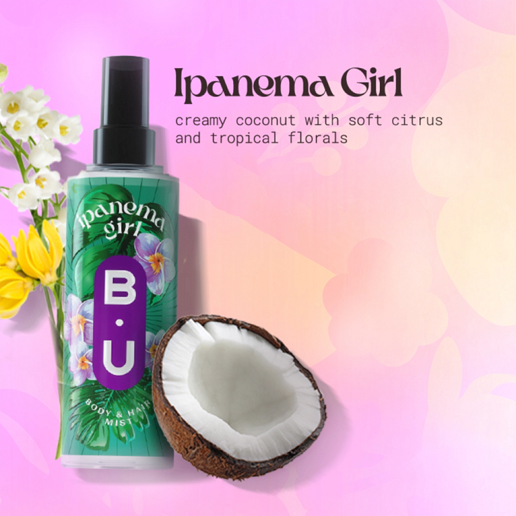 B.U Body Mist Ipanema Girl 200ml