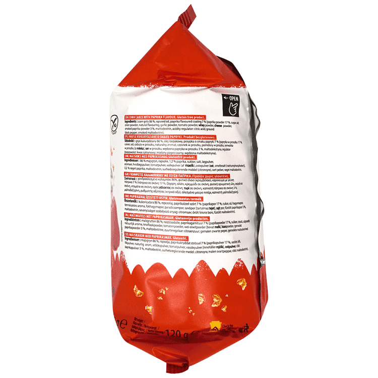 Good Food Καλαμπογκοφρέτες Πάπρικα Χωρίς Γλουτένη 120gr