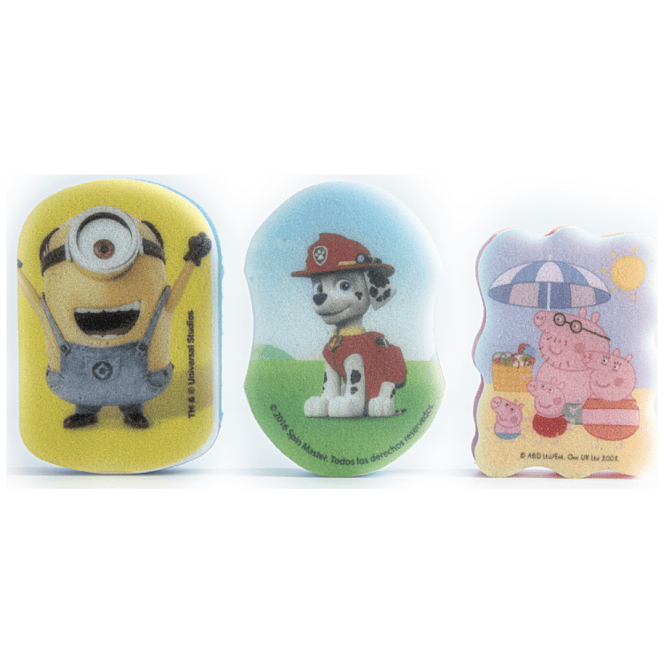 Σφουγγάρι Μπάνιου Παιδικό Με Ήρωες (Διάφορα Σχέδια)(