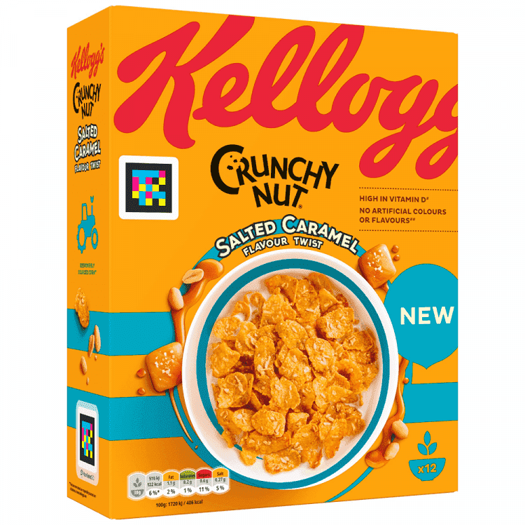 Kelloggs Δημητριακά Crunch Nut 375gr
