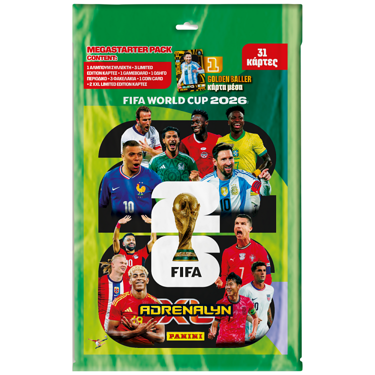 Panini World Cup 2026 Ad. Mega Start 16τεμ