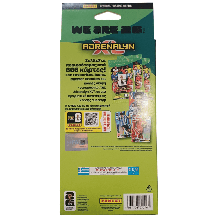 Panini World Cup 2026 Adrenaline Xxl Blister