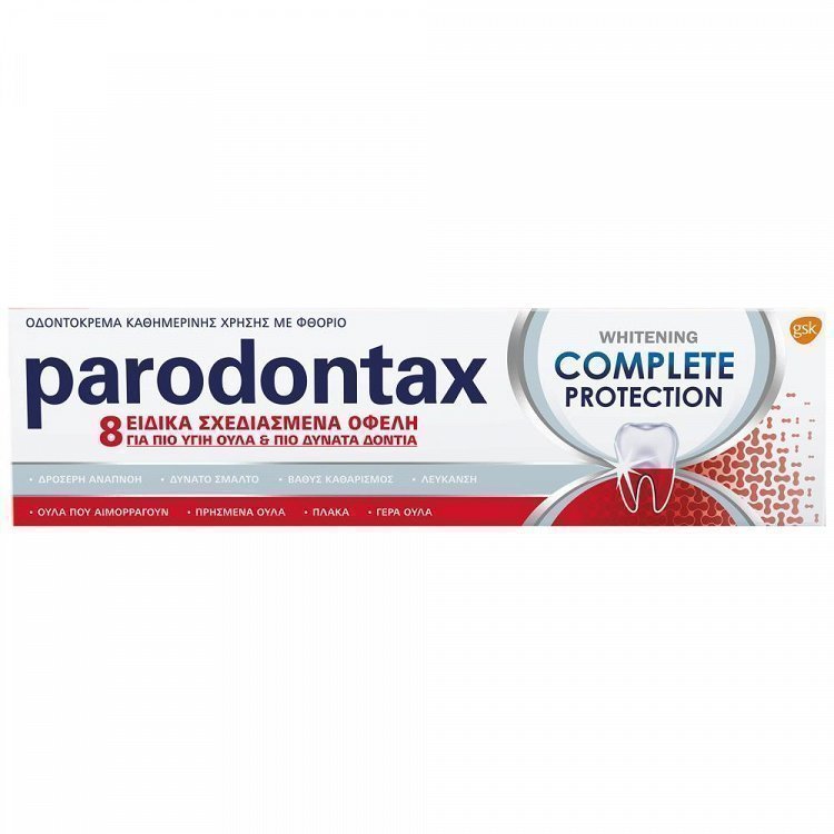 Parodontax Complete Protection White Οδοντόκρεμα 75ml