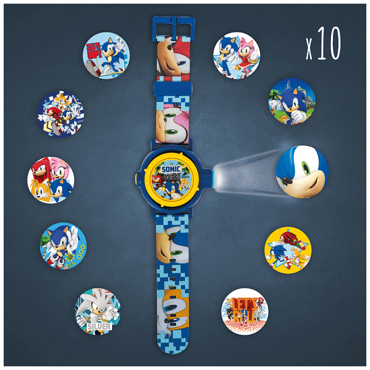 Sonic Ψηφιακό Ρολόϊ Προτζέκτορας
