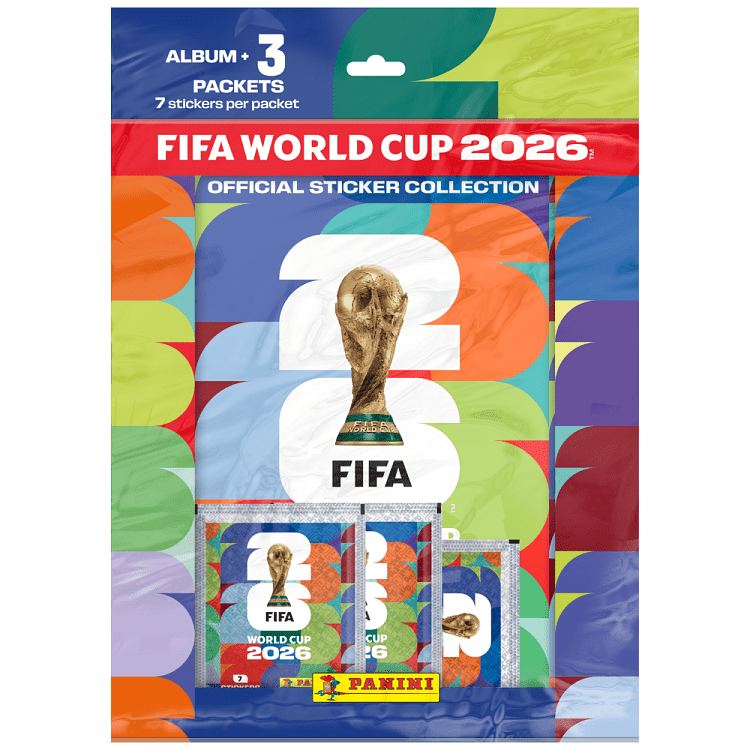 Panini World Cup 2026 Starter Pack Αυτοκόλλητα