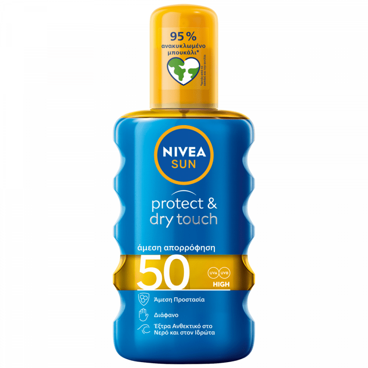 Nivea Sun Invisible Protect & Refresh Spray SPF50 200ml