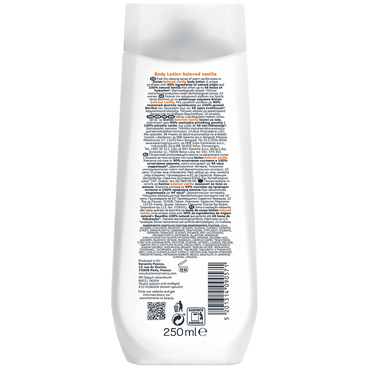Bioten Body Lotion Beloved Musk 250ml