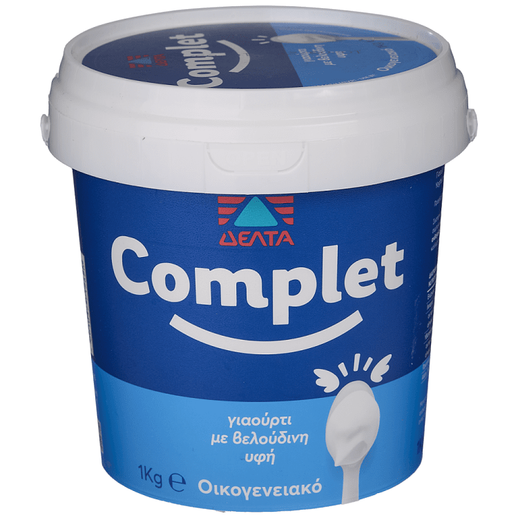 Complet Οικογενειακό Επιδόρπιο Γιαουρτιού Πλήρες 1kg