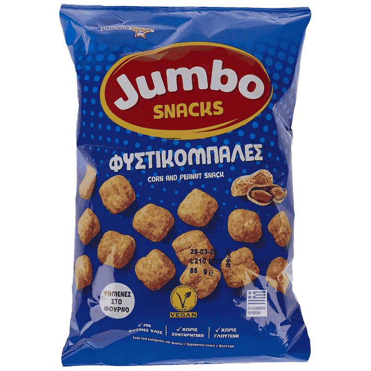 Jumbo Φυστικόμπαλες 85gr
