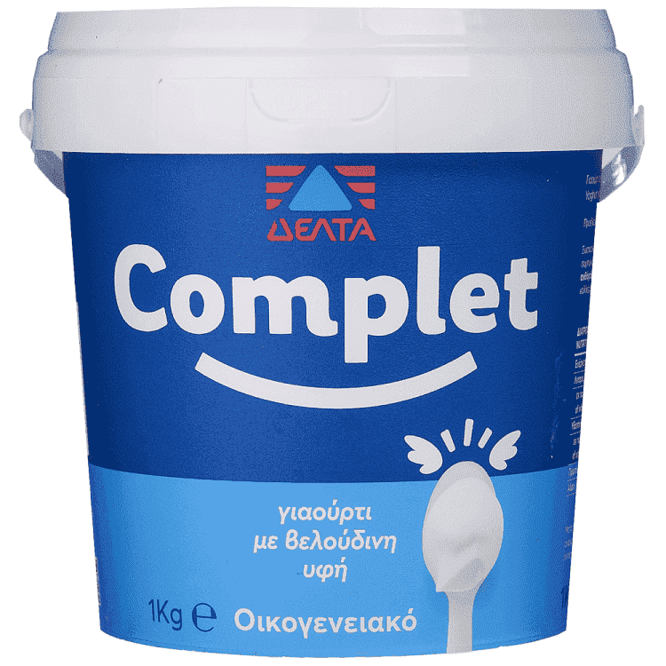 Complet Οικογενειακό Επιδόρπιο Γιαουρτιού Πλήρες 1kg