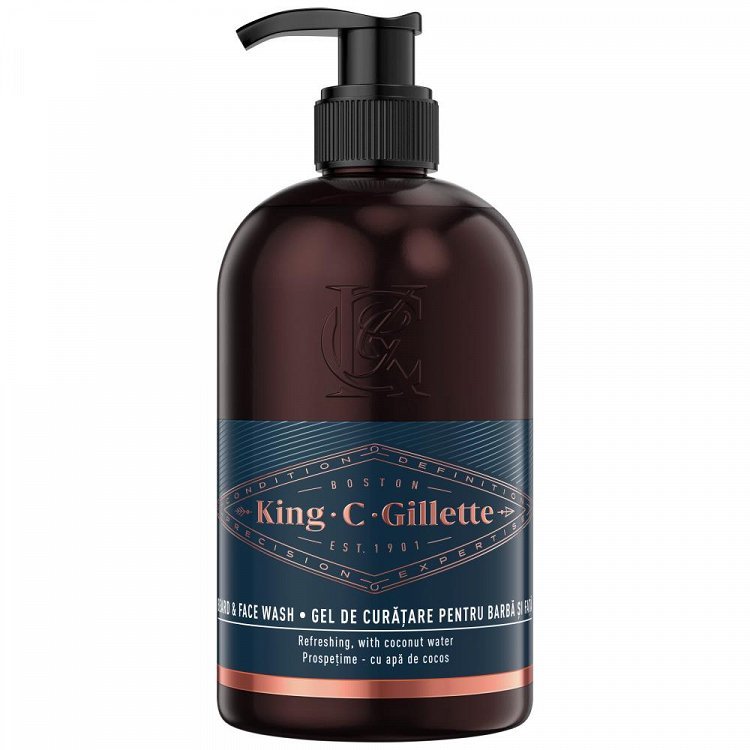 Gillette King C Beard Wash 350ml