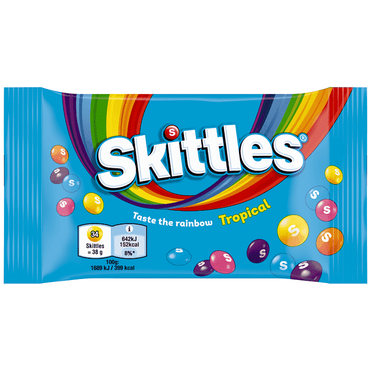 Skittles Tropical Candy 38gr