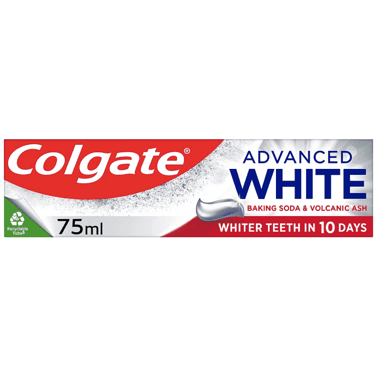 Colgate Οδοντόκρεμα Advanced White Volcanic Ash 75ml