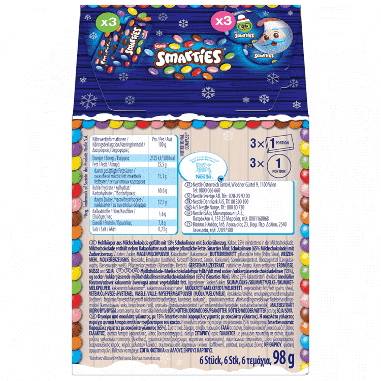 Smarties Santa's Workshop 98gr