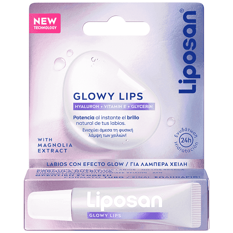 Liposan Glowy Lips Μανόλια Tube 5,2gr