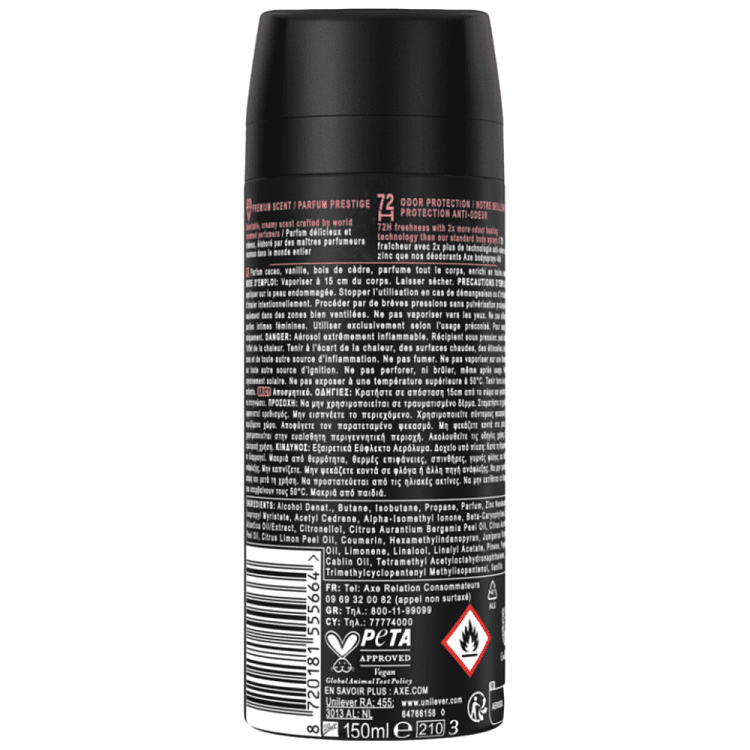 Axe Αποσμητικό Σώματος Cocoa Velvet 150ml