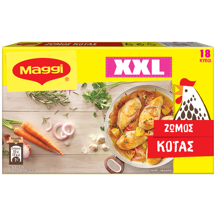 Maggi Ζωμός Κότας 18τεμ 9lt