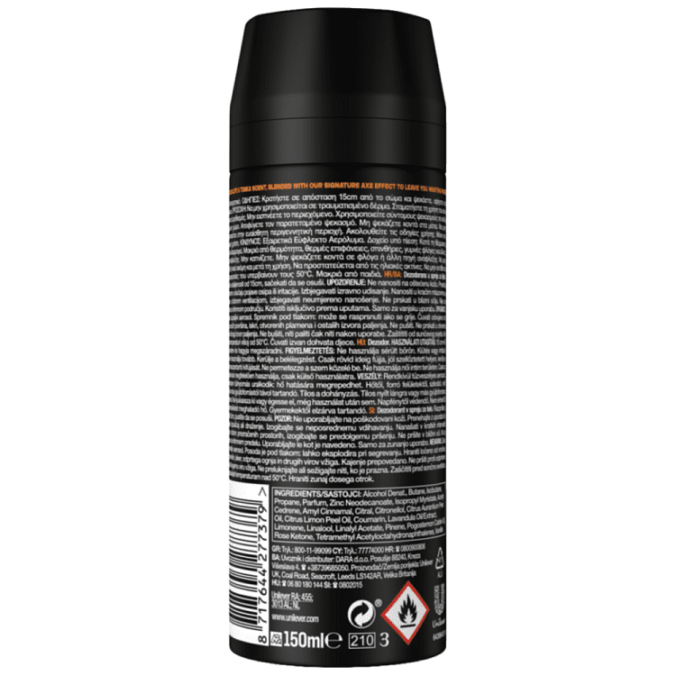 Axe Αποσμητικό Dark Temptation 150ml