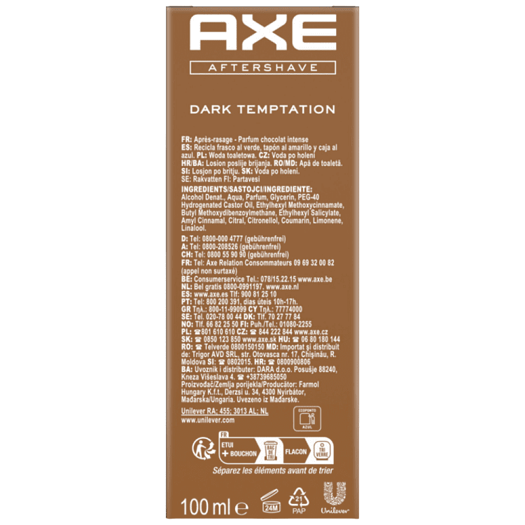 Axe After Shave Dark Temptation 100ml