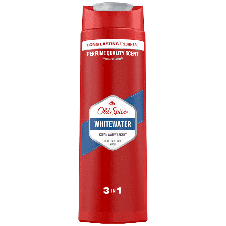 Old Spice Whitewater Αφρόλουτρο Για Άντρες 400ml