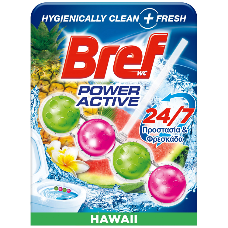 Bref WC Block Power Activ Θήκη Escapes Hawaii 50gr