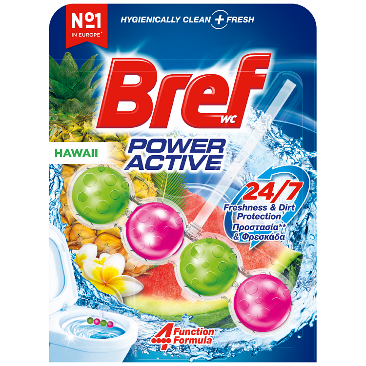 Bref WC Block Power Activ Θήκη Escapes Hawaii 50gr