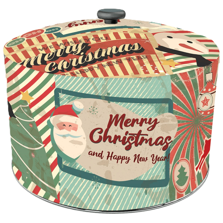 Ιl Vecchio Panettone Μεταλλικό Κουτί 750gr