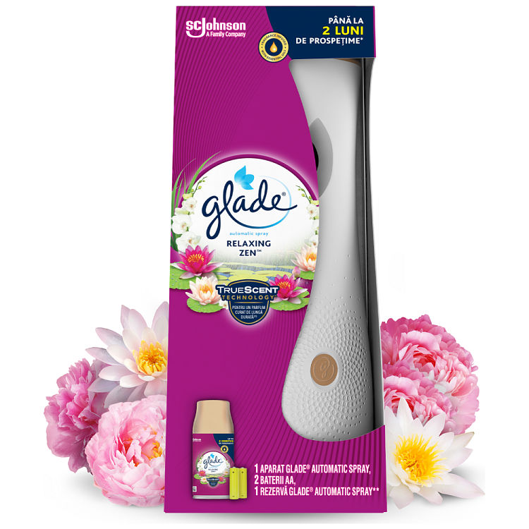 Glade Automatic Spray Relaxing Zen Αποσμητικό Χώρου Σετ