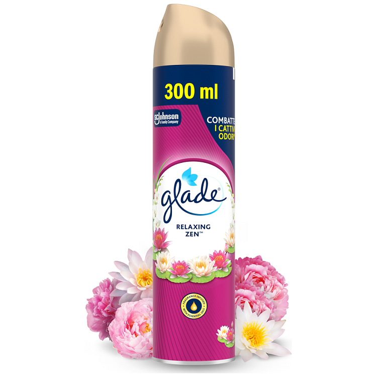 Glade Αποσμητικό Χώρου Relaxing Zen 300ml