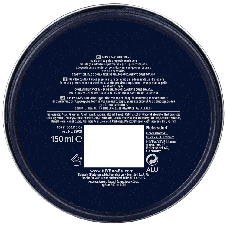 Nivea Men Κρέμα Real Madrid Limited Edition 150ml