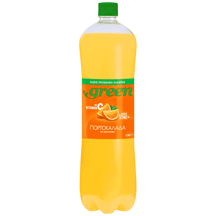 Green Πορτοκαλάδα 1,5lt