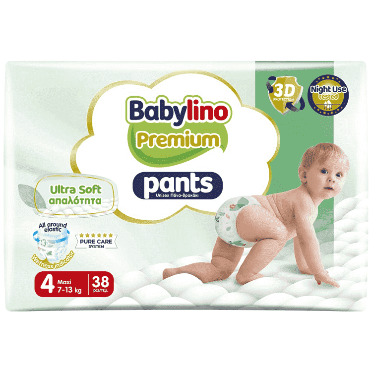 Babylino Premium Pants Maxi No 4 7-13kg 30τεμ