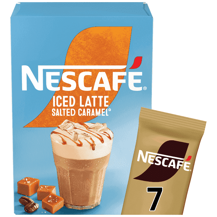 Nescafe Gold Iced Latte Caramel 101gr 7 Φάκελοι
