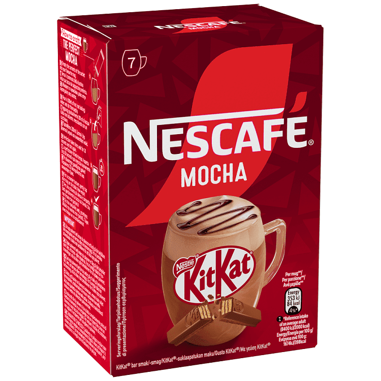 Nescafe Mocha Kit Kat 7sac 147gr