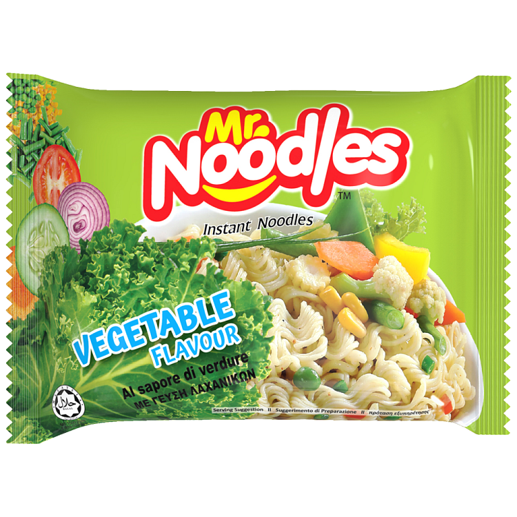 Mr. Noodles Instant Λαχανικών 70gt