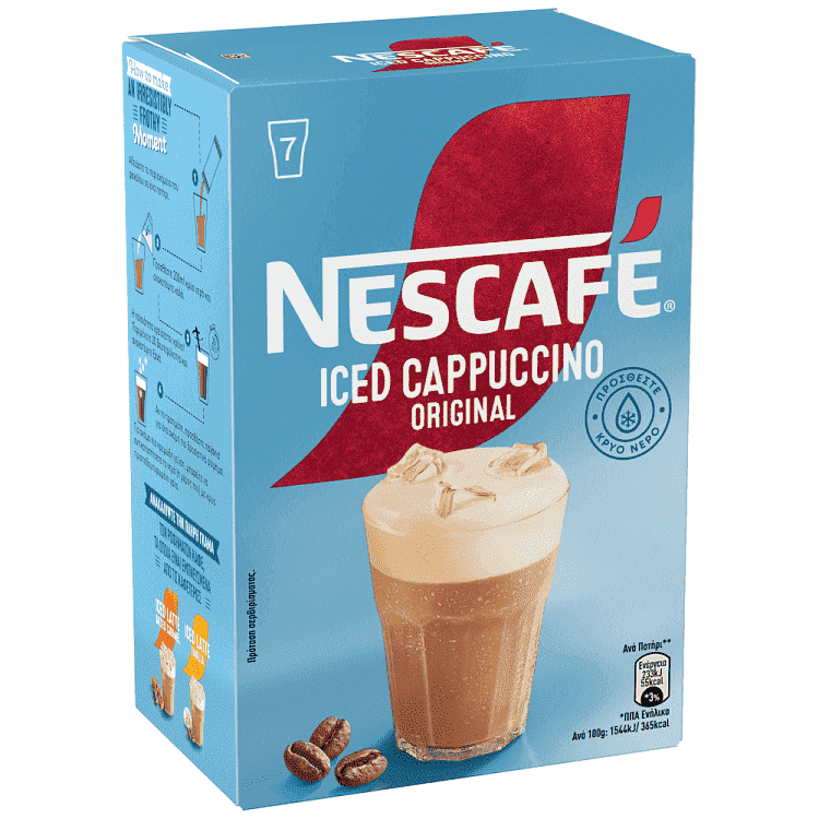 Nescafe Gold Iced Cappuccino 108gr 7 Φακέλοι