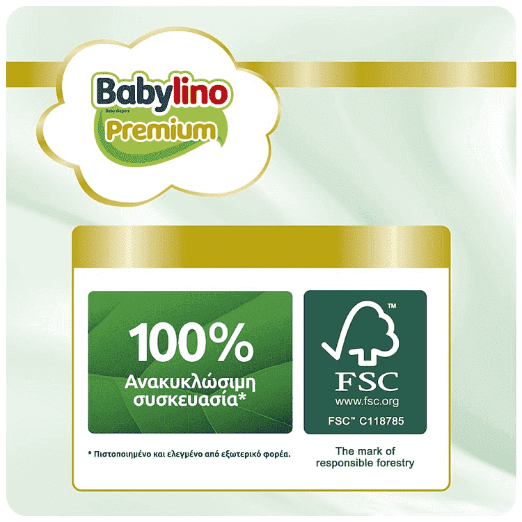 Babylino Premium Newborn No 1 2-5kg 68τεμ