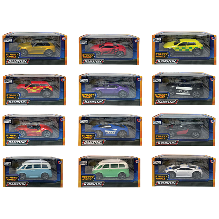 Teamsterz Αυτοκινητάκια 1:43 Die - Cast