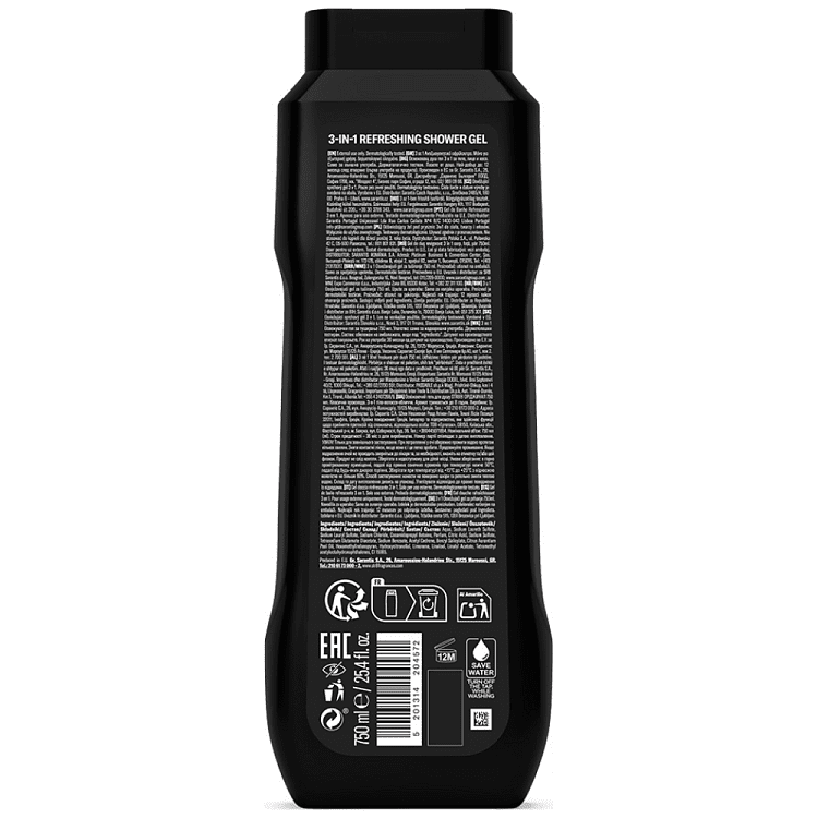 Str8 Αφρόλουτρο Original 750ml