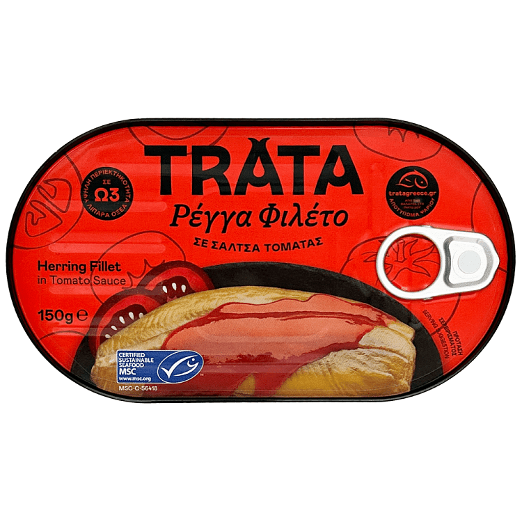 Trata Ρεγγα Φιλέτο Σάλτσα Τομάτας 150gr
