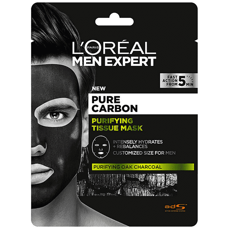 Loreal New Mex Carbon Tissue Mask 30gr