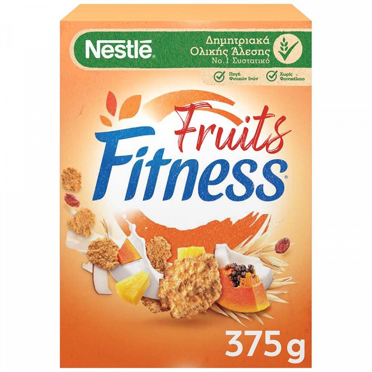 Nestle Δημητριακά Fitness & Fruits 375gr