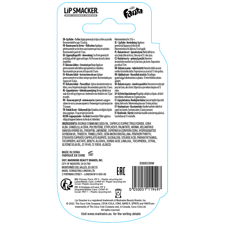 Lip Smacker Fanta Orange Balm