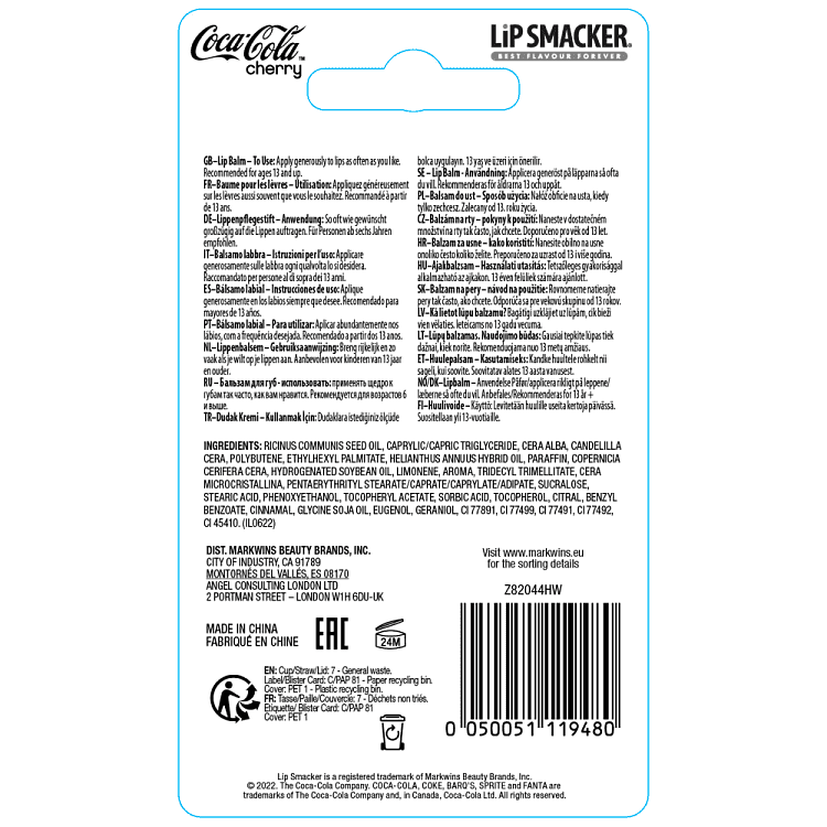 Lip Smacker Coca Cola Cup Balm