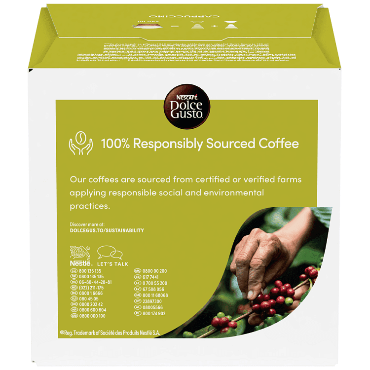 Nescafe Dolce Gusto Cappuccino Κάψουλες 186gr