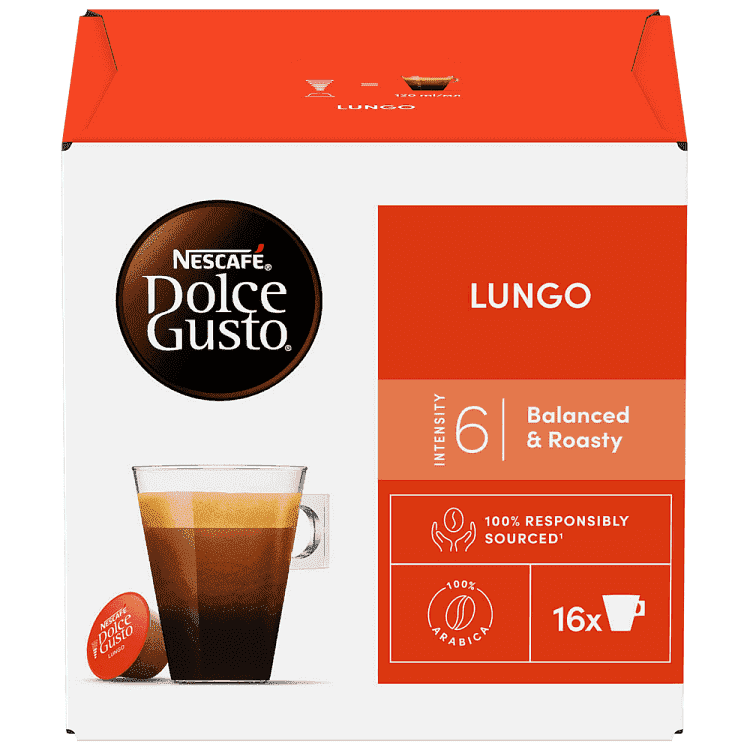 Nescafe Dolce Gusto Lungo 16τεμ 90gr