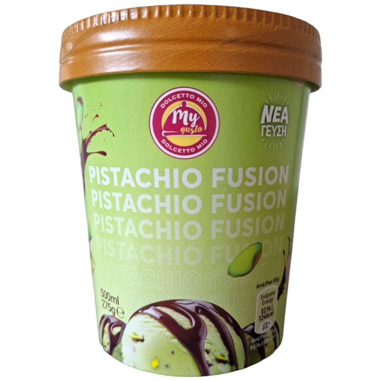 Dolcetto Mio Παγωτό Pistachio Fusion 275gr 500ml