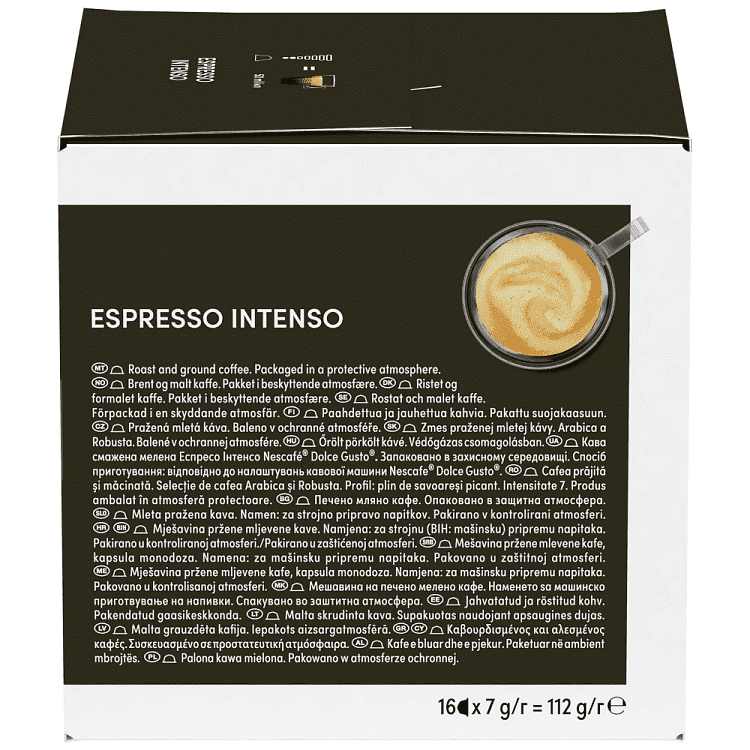 Nescafe Dolce Gusto Espresso Intenso 16 Κάψουλες 112gr